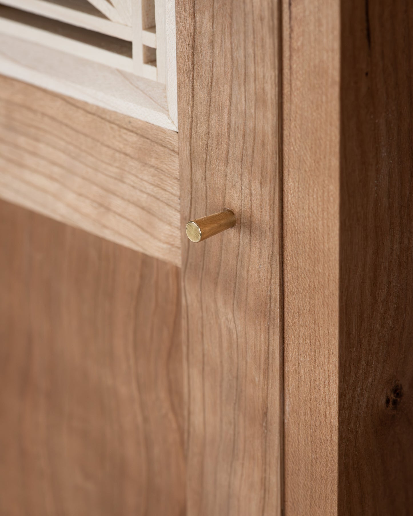 Cherry Kumiko Cabinet