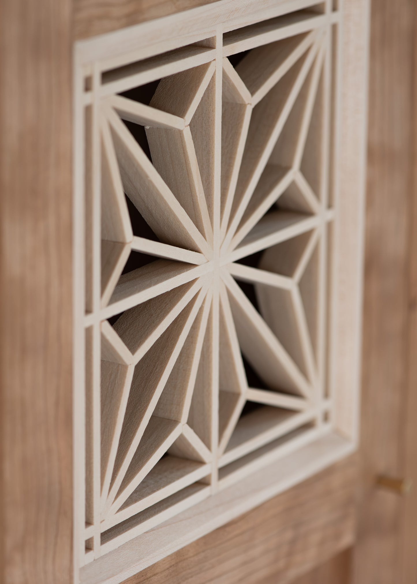 Cherry Kumiko Cabinet