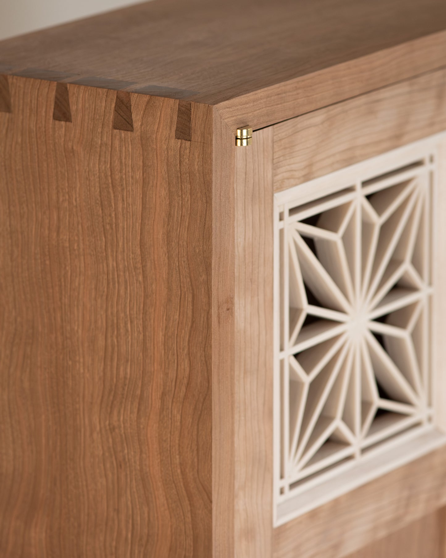 Cherry Kumiko Cabinet