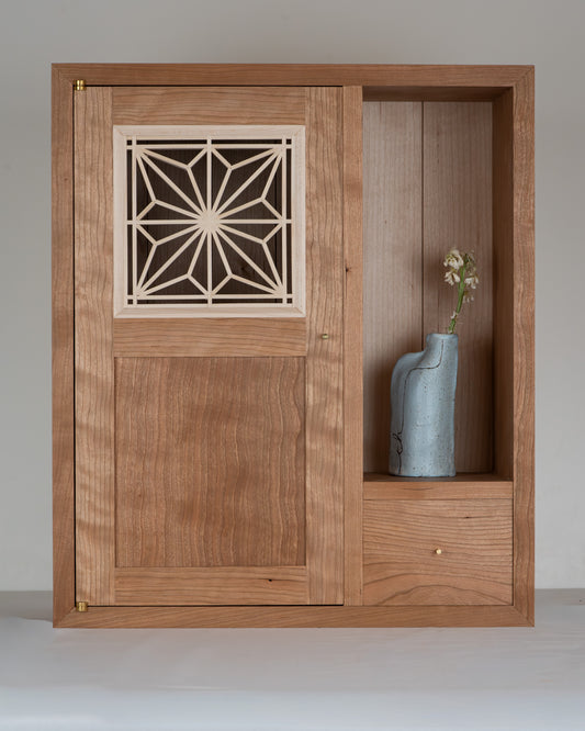 Cherry Kumiko Cabinet