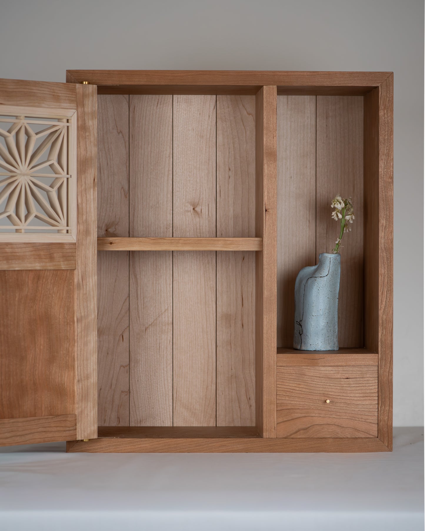 Cherry Kumiko Cabinet